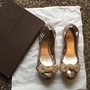 LAST CALL! Louis Vuitton Elastic BallerinaFlats